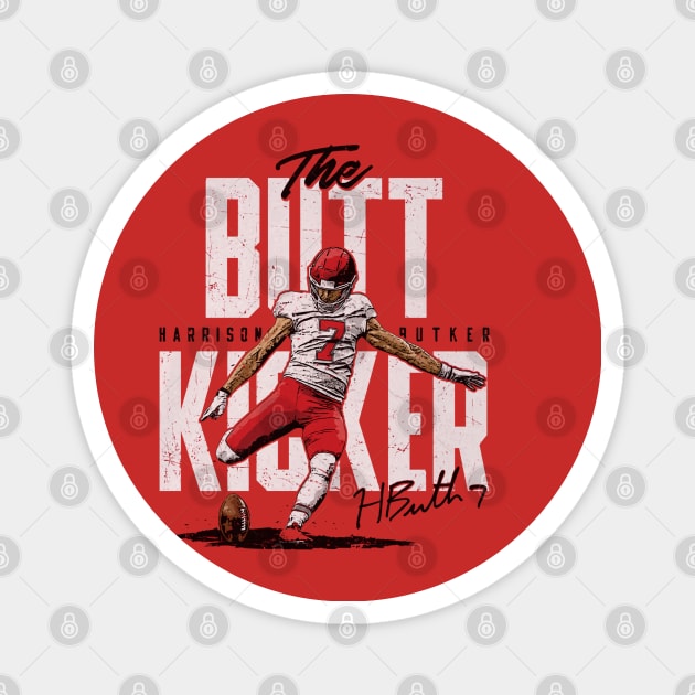 Harrison Butker Kansas City Butt Kicker Magnet by MASTER_SHAOLIN